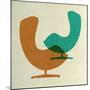 Arne Jacobsen Egg Chairs III-Anita Nilsson-Mounted Art Print