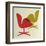 Arne Jacobsen Swan Chairs I-Anita Nilsson-Framed Art Print