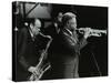 Arnett Cobb and Wallace Davenport Playing at the Capital Radio Jazz Festival, Knebworth, 1981-Denis Williams-Stretched Canvas