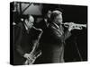 Arnett Cobb and Wallace Davenport Playing at the Capital Radio Jazz Festival, Knebworth, 1981-Denis Williams-Stretched Canvas