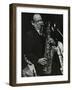 Arnett Cobb Playing Tenor Saxophone, Capital Radio Jazz Festival, Knebworth, Hertfordshire, 1981-Denis Williams-Framed Photographic Print