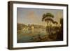 Arno at St Nicholas Weir Bridge-Gaspar van Wittel-Framed Giclee Print