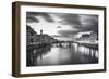 Arno in Florence-Giuseppe Torre-Framed Photographic Print