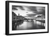 Arno in Florence-Giuseppe Torre-Framed Photographic Print