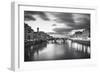 Arno in Florence-Giuseppe Torre-Framed Photographic Print