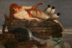 Meeresstille - The silence of the sea,1887.-Arnold Böcklin-Giclee Print