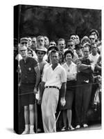 Arnold Palmer After Winning the Masters Tournament-George Silk-Stretched Canvas