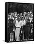 Arnold Palmer After Winning the Masters Tournament-George Silk-Framed Stretched Canvas