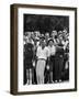 Arnold Palmer After Winning the Masters Tournament-George Silk-Framed Premium Photographic Print