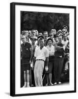 Arnold Palmer After Winning the Masters Tournament-George Silk-Framed Premium Photographic Print