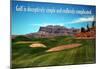 Arnold Palmer Golf Quote Poster-null-Mounted Poster