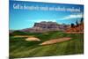 Arnold Palmer Golf Quote Poster-null-Mounted Photo