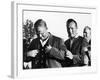 Arnold Palmer Helping Winner of the Masters Golf Tournament Jack Nicklaus-null-Framed Premium Photographic Print