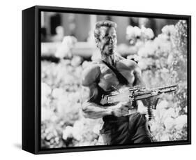 Arnold Schwarzenegger - Commando-null-Framed Stretched Canvas
