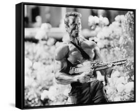 Arnold Schwarzenegger - Commando-null-Framed Stretched Canvas