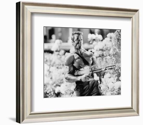 Arnold Schwarzenegger - Commando-null-Framed Photo