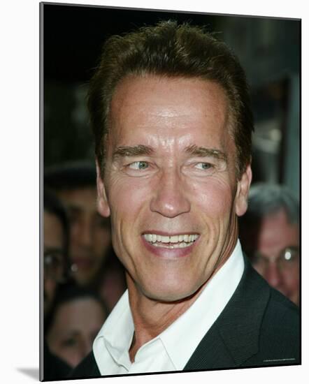 Arnold Schwarzenegger-null-Mounted Photo