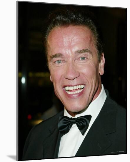 Arnold Schwarzenegger-null-Mounted Photo