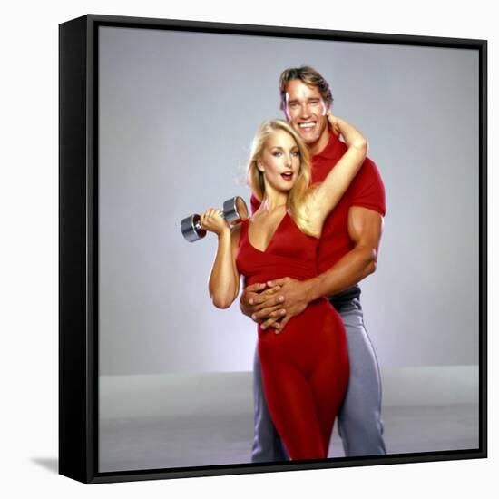 Arnold Schwarzenegger-null-Framed Stretched Canvas