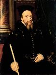 Portrait of William Cecil, 1st Baron Burghley (1520-98) Lord High Treasurer-Arnold von Bronckhorst-Stretched Canvas