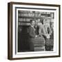 Arnoldo Mondadori, Alba De Cespedes and Taylor Caldwell-null-Framed Photographic Print