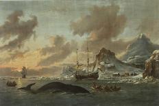 Shipping in a Choppy Sea-Arnoldus Van Anthonissen-Framed Stretched Canvas