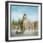 Arnprior Post Office with Horse and Buggy-Kevin Dodds-Framed Giclee Print