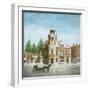 Arnprior Post Office with Horse and Buggy-Kevin Dodds-Framed Giclee Print