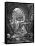 Arnulf Crowned King-Alphonse Mucha-Framed Stretched Canvas