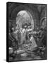 Arnulf Crowned King-Alphonse Mucha-Framed Stretched Canvas