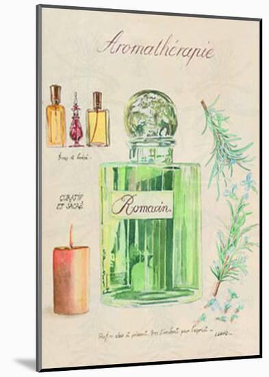 Aromatherapie, Romarin-Laurence David-Mounted Art Print