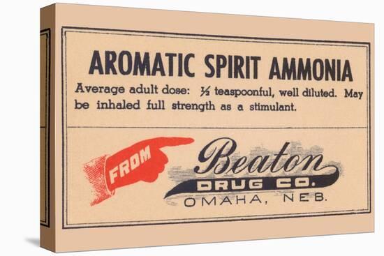 Aromatic Spirit Ammonia-null-Stretched Canvas