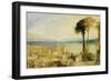 Arona, Lago Maggiore-J. M. W. Turner-Framed Giclee Print