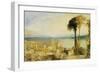 Arona, Lago Maggiore-J. M. W. Turner-Framed Giclee Print