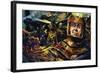 Aronnax Would Never Forget His First Walk on the Ocean Bottom-null-Framed Giclee Print