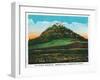 Aroostook County, Maine, View of Hay Stock Mountain, Presque Isle-Lantern Press-Framed Art Print