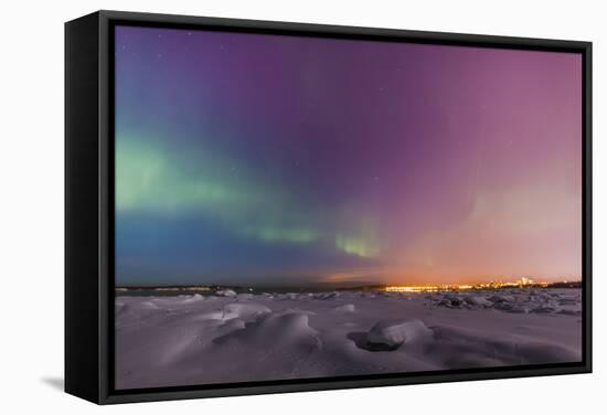 Arora Borealis, Northern Lights-null-Framed Stretched Canvas