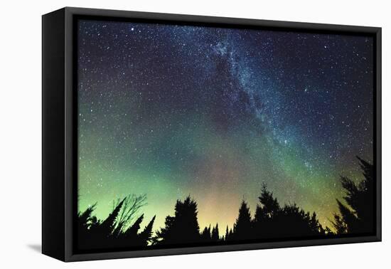 Arora Borealis, Northern Lights-null-Framed Stretched Canvas