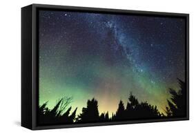 Arora Borealis, Northern Lights-null-Framed Stretched Canvas