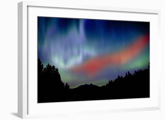 Arora Borealis, Northern Lights-null-Framed Photographic Print