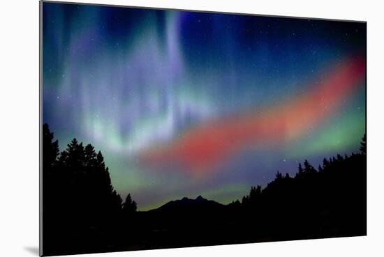 Arora Borealis, Northern Lights-null-Mounted Photographic Print