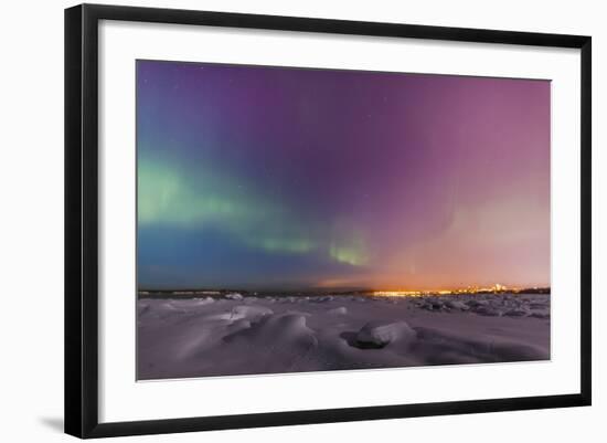 Arora Borealis, Northern Lights-null-Framed Photographic Print