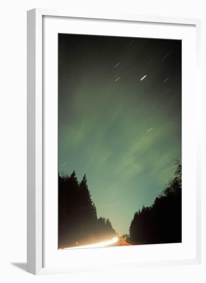 Arora Borealis, Northern Lights-null-Framed Photographic Print