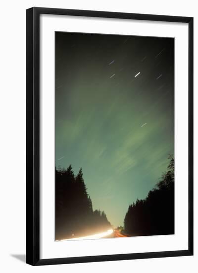 Arora Borealis, Northern Lights-null-Framed Photographic Print