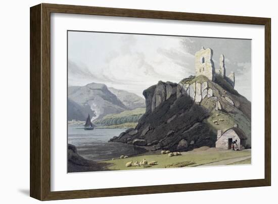 Aros Castle, Isle of Mull, Scotland, 1818-William Daniell-Framed Giclee Print