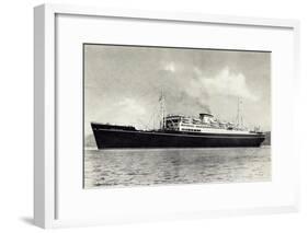 Arosa Line, Blick Auf Das Dampfschiff M.S. Arosa Sun-null-Framed Giclee Print