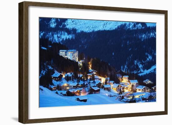 Arosa Mountain Resort, Graubunden, Swiss Alps, Switzerland, Europe-Christian Kober-Framed Photographic Print