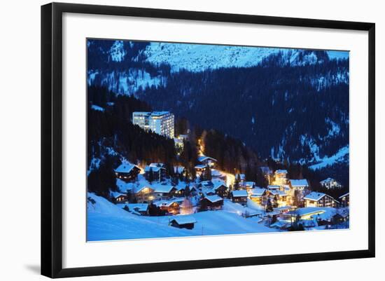 Arosa Mountain Resort, Graubunden, Swiss Alps, Switzerland, Europe-Christian Kober-Framed Photographic Print