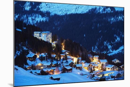 Arosa Mountain Resort, Graubunden, Swiss Alps, Switzerland, Europe-Christian Kober-Mounted Photographic Print