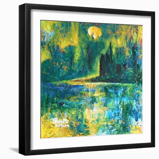 Around the Bend, 2016-Patricia Brintle-Framed Premium Giclee Print